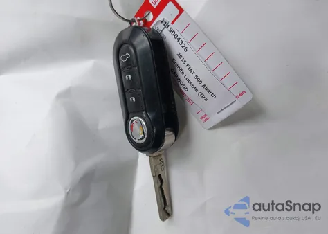 2015 Fiat 500 Abarth from USA, damaged, VIN 3C3CFFFH8FT642994